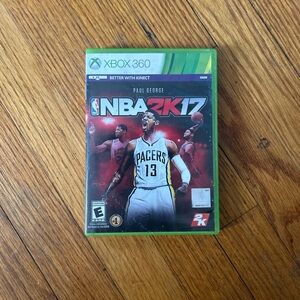 NBA 17 Xbox 360 Game - Green Case